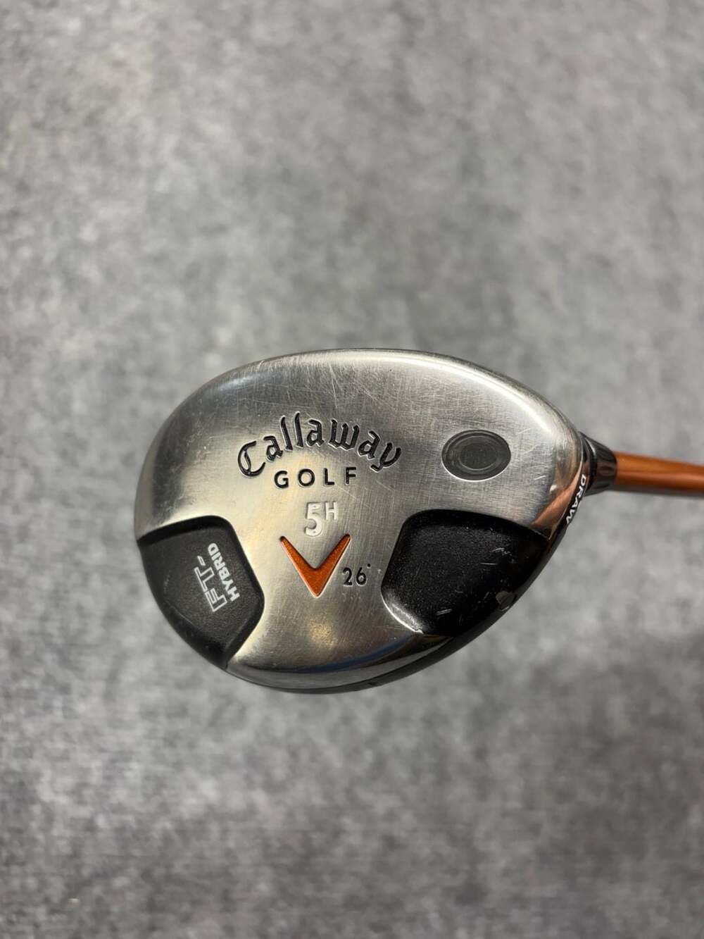 Callaway Golf Fusion FT Hybrid 5H 26* Draw Biased RH-Aldila 70-W 350 Shaft women